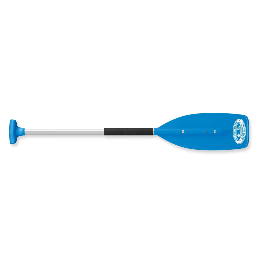 Camco 50451 Crooked Creek Aluminum/Synthetic Paddle w/Hybrid Grip - 4.5 ft. Blue