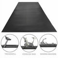 8 x 3FT Exercise Mat Gym Bike Treadmill Mat  Indoor Yoga Train High Density