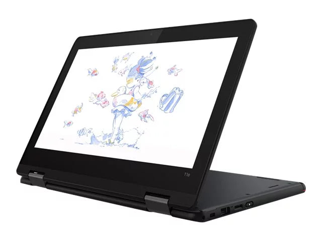 Lenovo ThinkPad 11e Yoga Gen 6 20SF - Flip design - Intel Core m3 8100Y / 1.1 GHz - Win 10 Pro 64-bit -  Graphics 615 - 4   - 256   NVMe - 11.6"  touchscreen 1366 x 768 () - Wi-Fi 5 - black - kbd:
