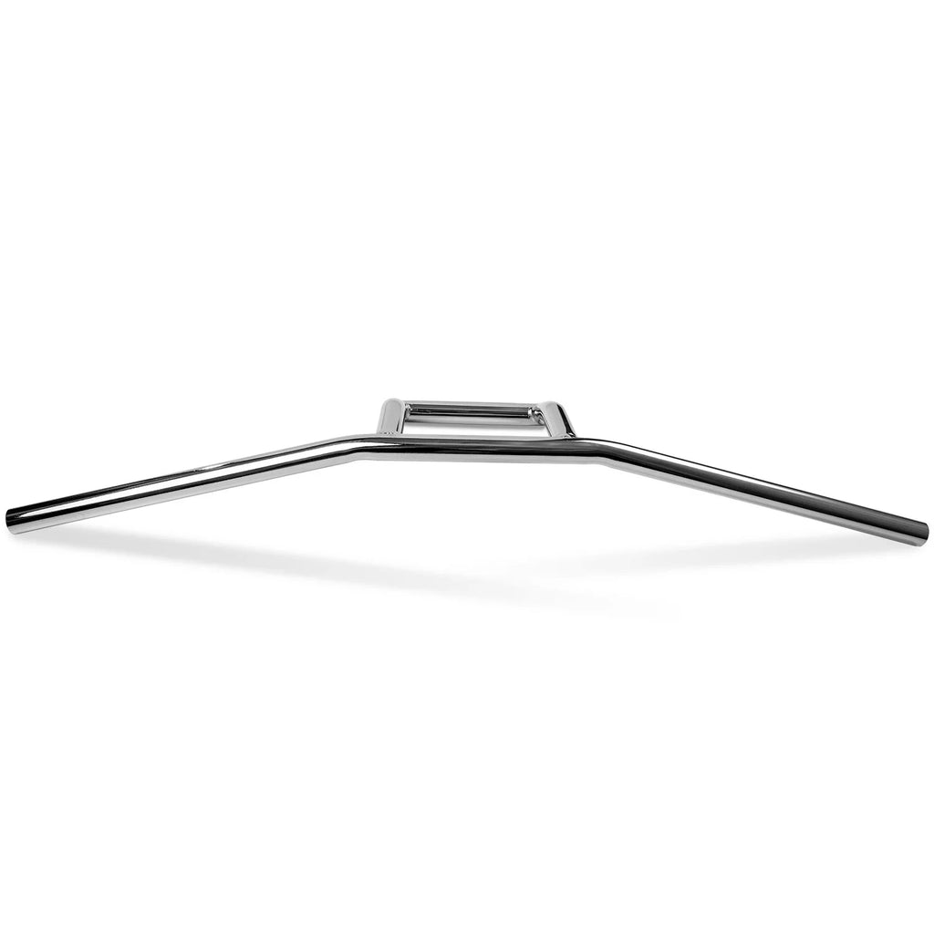 Krator Motorcycle Handlebar 1" Chrome Box Window Attack Style Compatible with Yamaha  400 600 750 1000