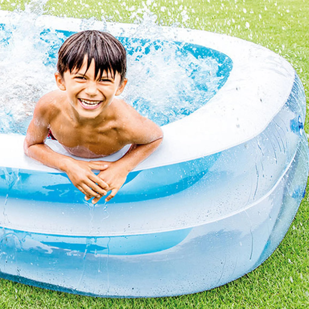 Intex Kool Splash Play Center with 8.5' x 5.75' Swim Center, Blue & White