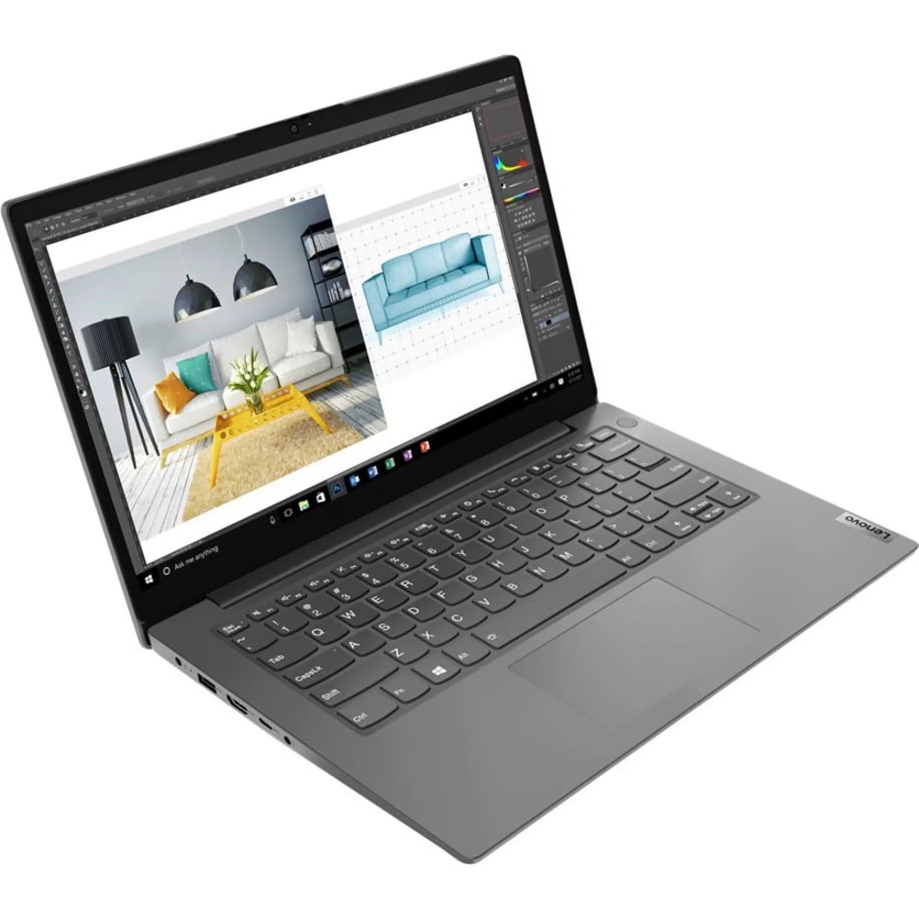 Lenovo 14" Full  Laptop, Intel Core i5 i5-1135G7, 256GB , Windows 10 Pro, 82KA00KNUS