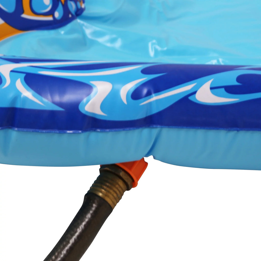 Banzai 16 Feet Triple Tag Racing Water Slide - Side-by-Side-by-Side Racing Fun!