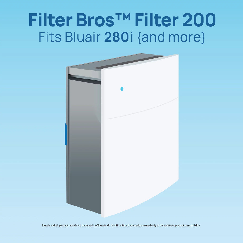 Filter Bros -200 Compatible With  Classic Series 200/300  Replacement Classic Particle Filter For 203, 205, 270E, 280i, Slim
