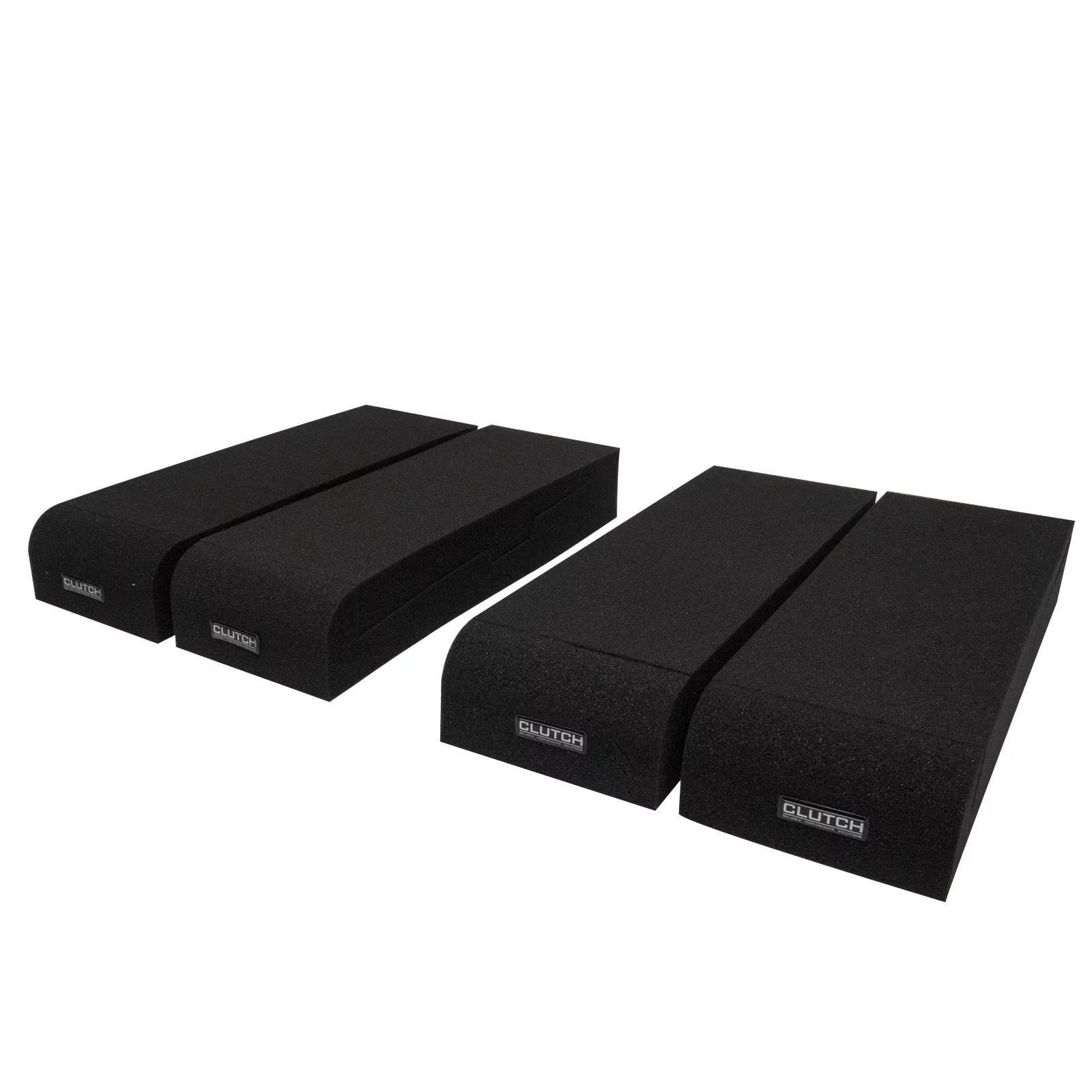 Clutch - Desktop Studio Monitor Speaker Stands with Studio Monitor Isolator Pads