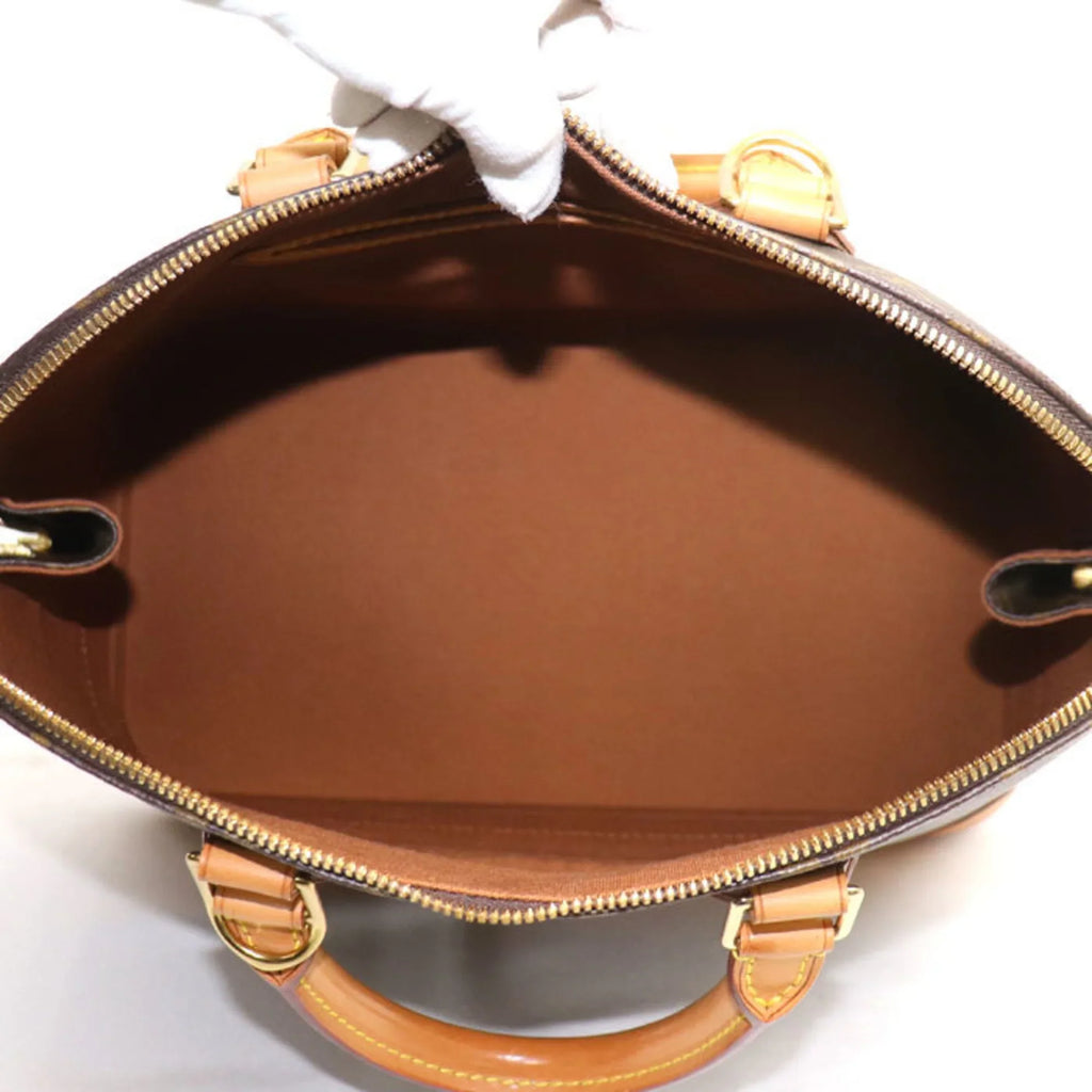 Pre-Owned   Alma Handbag Monogram Brown   Women's (Good)