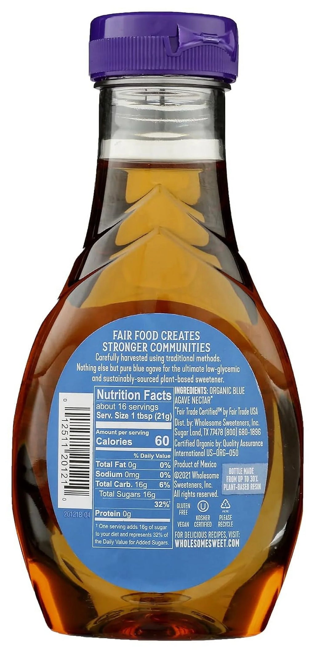 Organic Blue Agave, 11.75 Oz