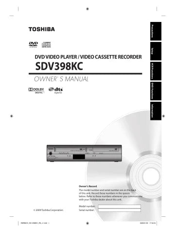New Toshiba  / Combo Player