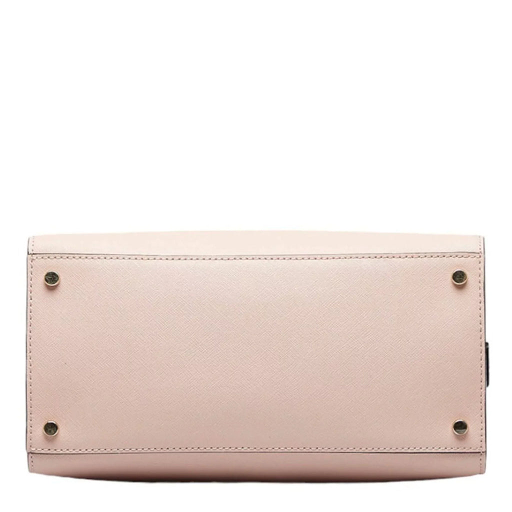 Pre-Owned Kate spade     handbag  pink black leather ladies Spade (Good)