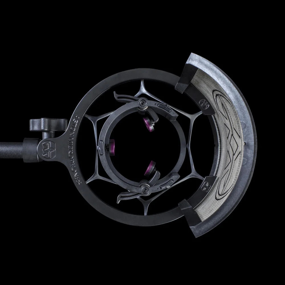 Aston Microphones SwiftShield Premium Universal Microphone Shockmount and Pop Filter