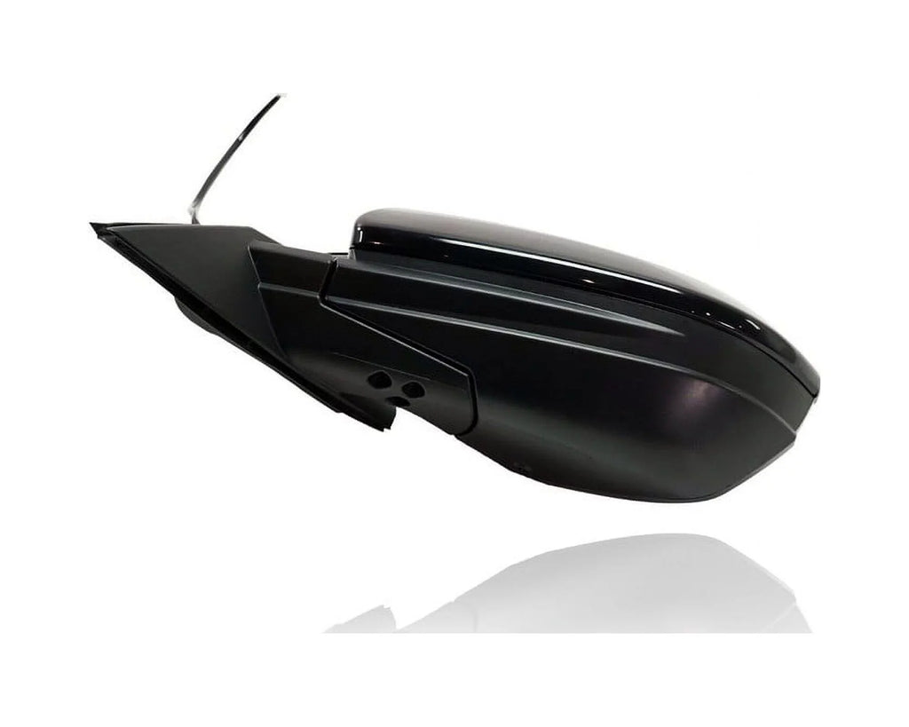Door Mirror - Compatible/Replacement for '19-21 Honda Insight  - Powered, Heated Without Side View Camera, Matte-Black Cover - Left Hand - Driver - 76258TXMA01ZA