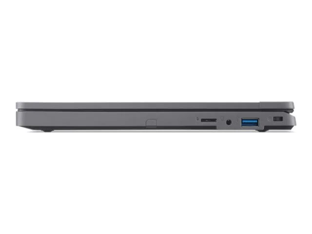 Acer TravelMate  11 -33 - 180-degree hinge design - Intel -series -  / up to 3.4 GHz - Win 11 Pro -  Graphics - 4   - 128  eMMC - 11.6"  1366 x 768 - Wi-Fi 6E, Bluetooth - shale black - kbd:  Intl