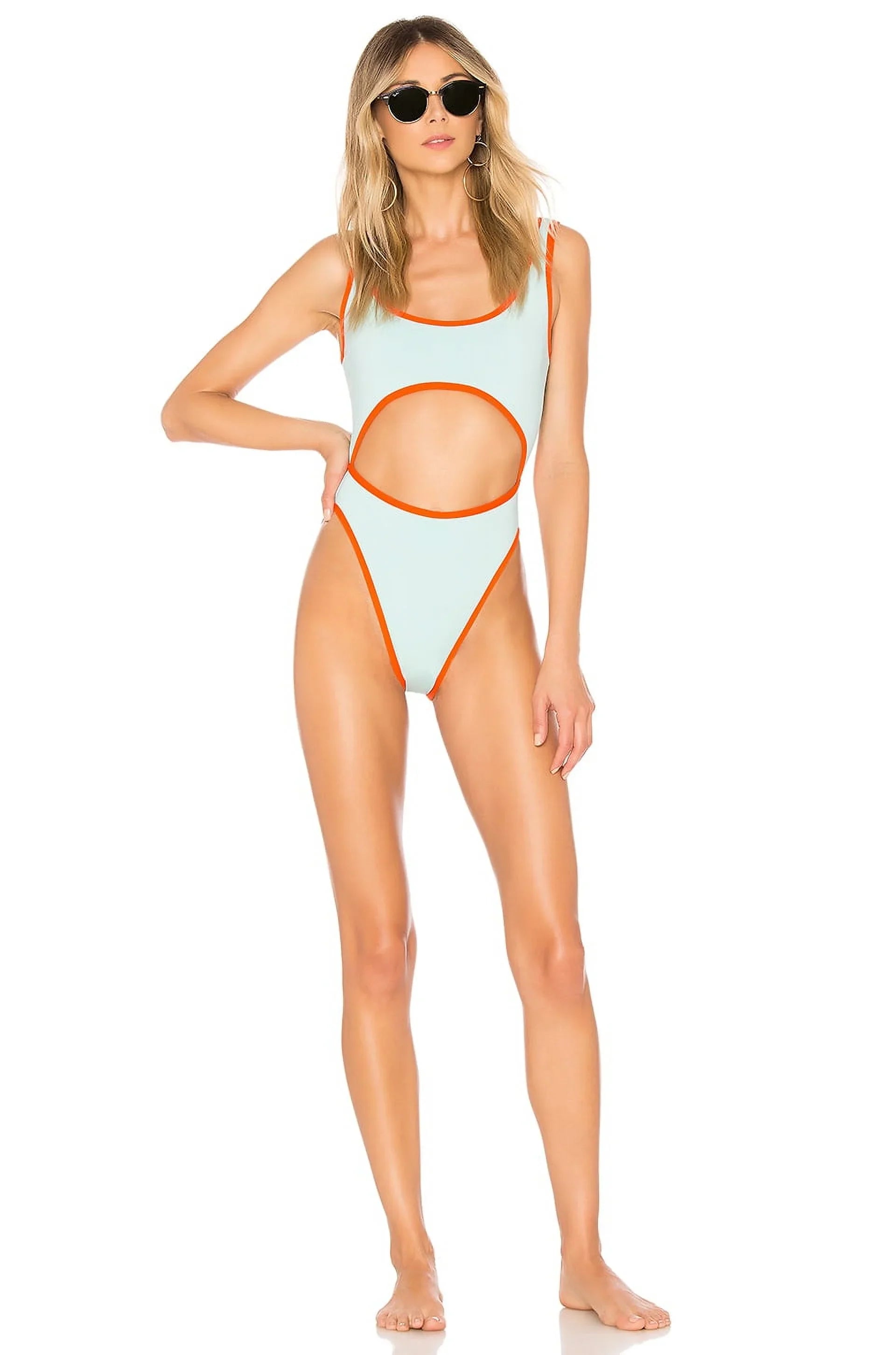 *Space   Kira Cut Out One Piece Swimsuit,  12