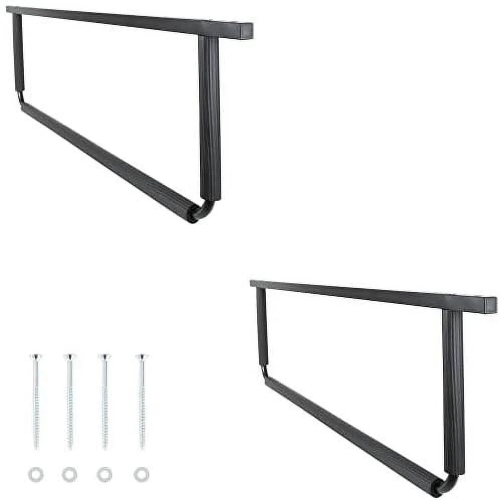 Board Overhead Storage Rack 16" Or 24" On Center, Black