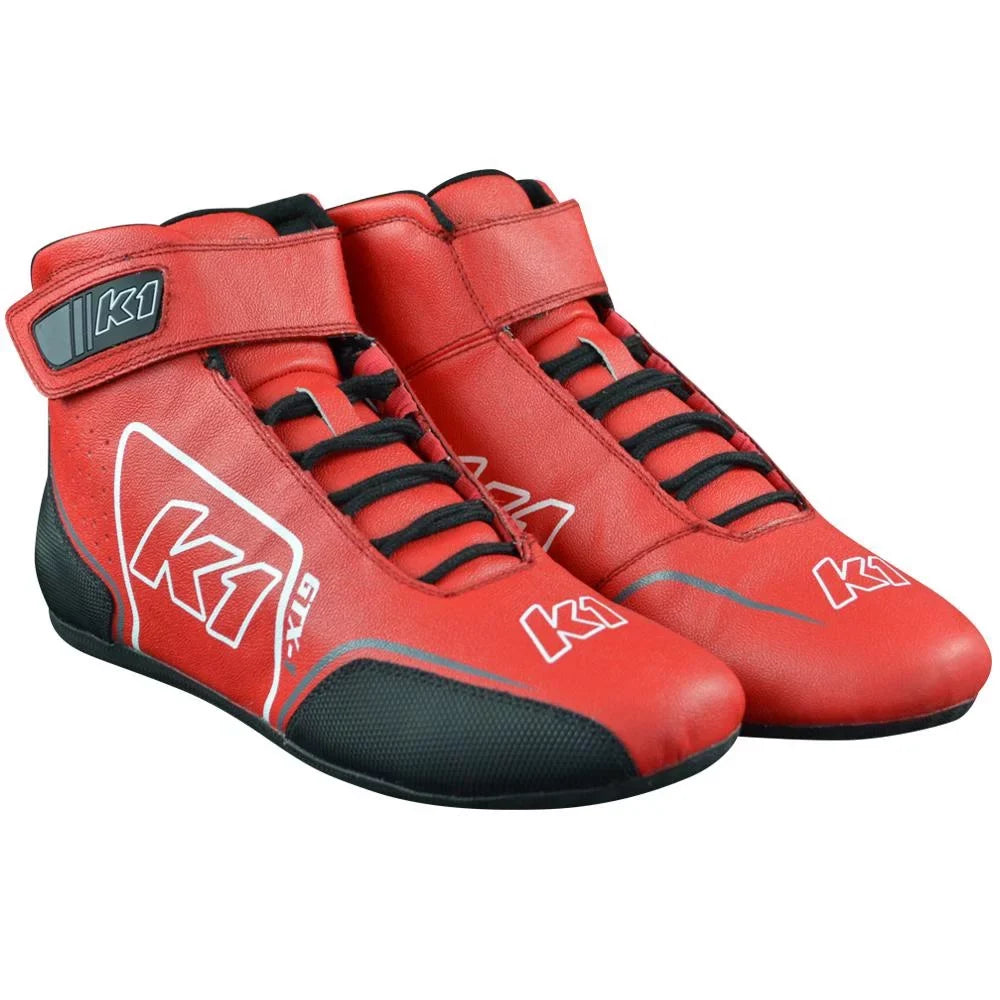 Shoe -1 Red / Grey Size 10.5