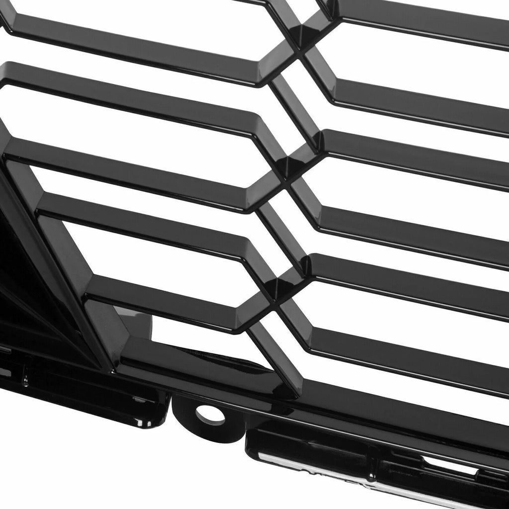 Teledu For 14-19 Chevrolet Corvette  No Camera |  Glossy Black Front Bumper Grille