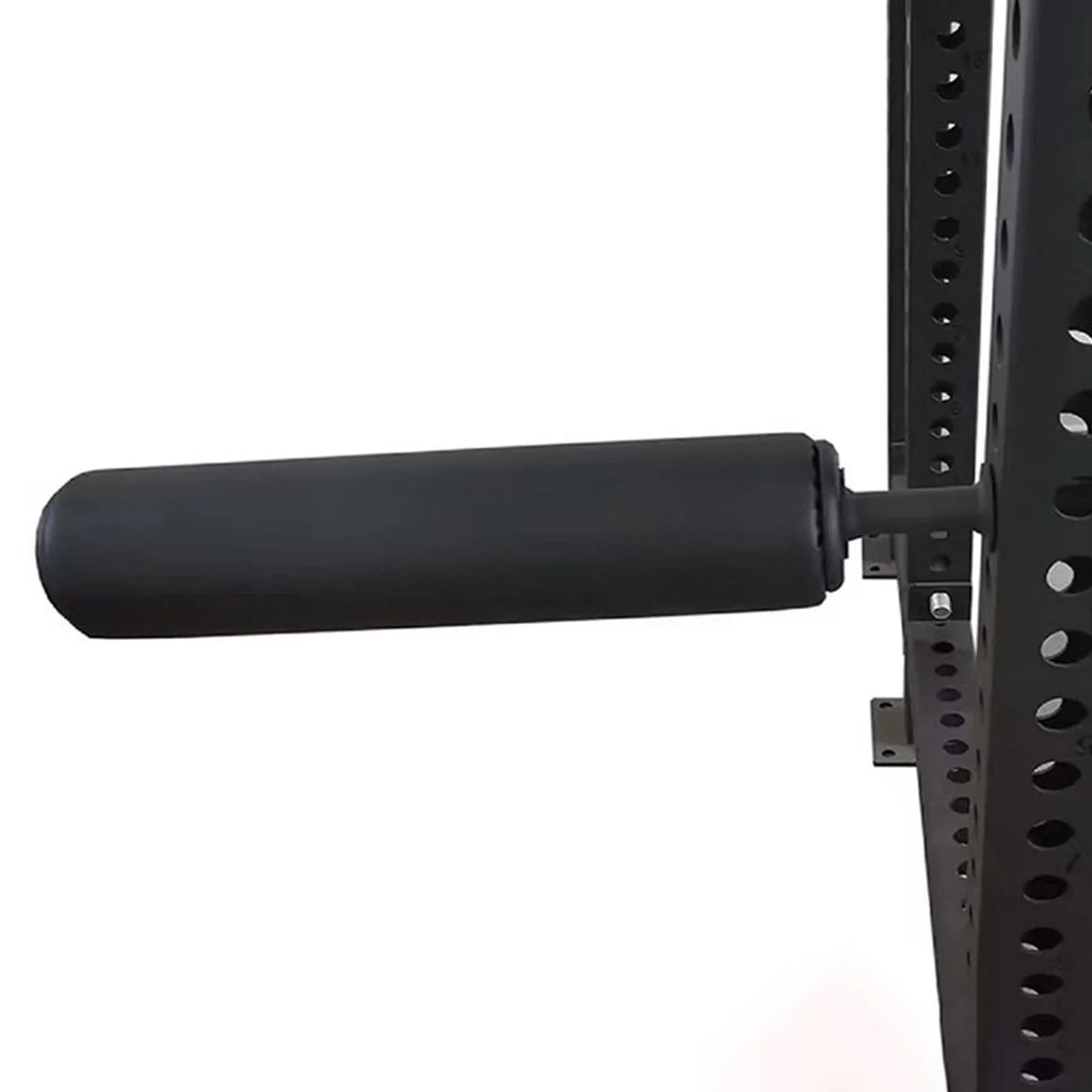 Single Leg Squat Roller Attachment, with Rolling Foam Foot Rest, Fit 0.71inch Hole, Multifunctional Bulgarian Split Squat Stand for 1 Leg Lunge