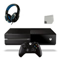 Microsoft Xbox One Original 500GB Gaming Console Black With Headset   Bundle Used