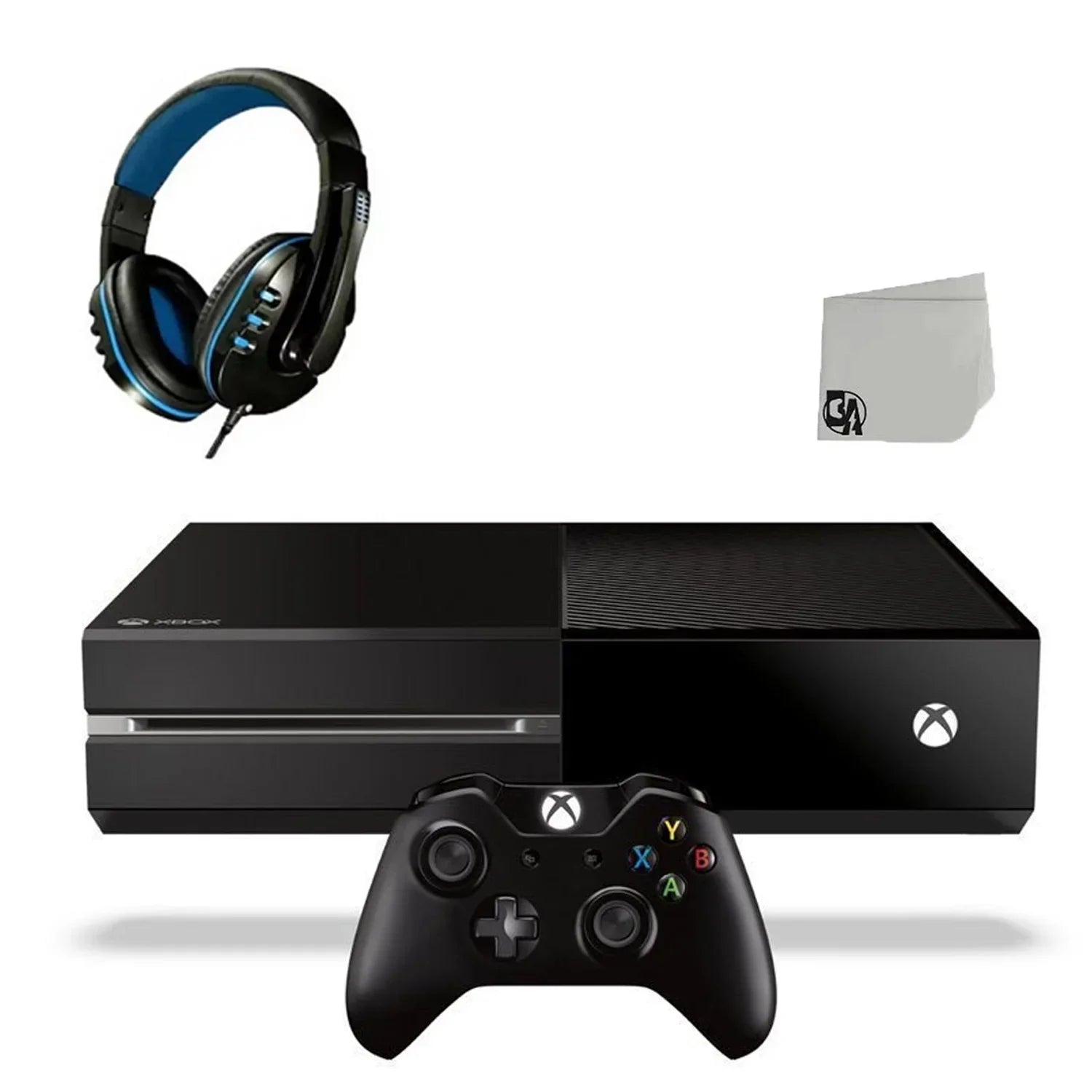 Microsoft Xbox One Original 500GB Gaming Console Black With Headset   Bundle Used