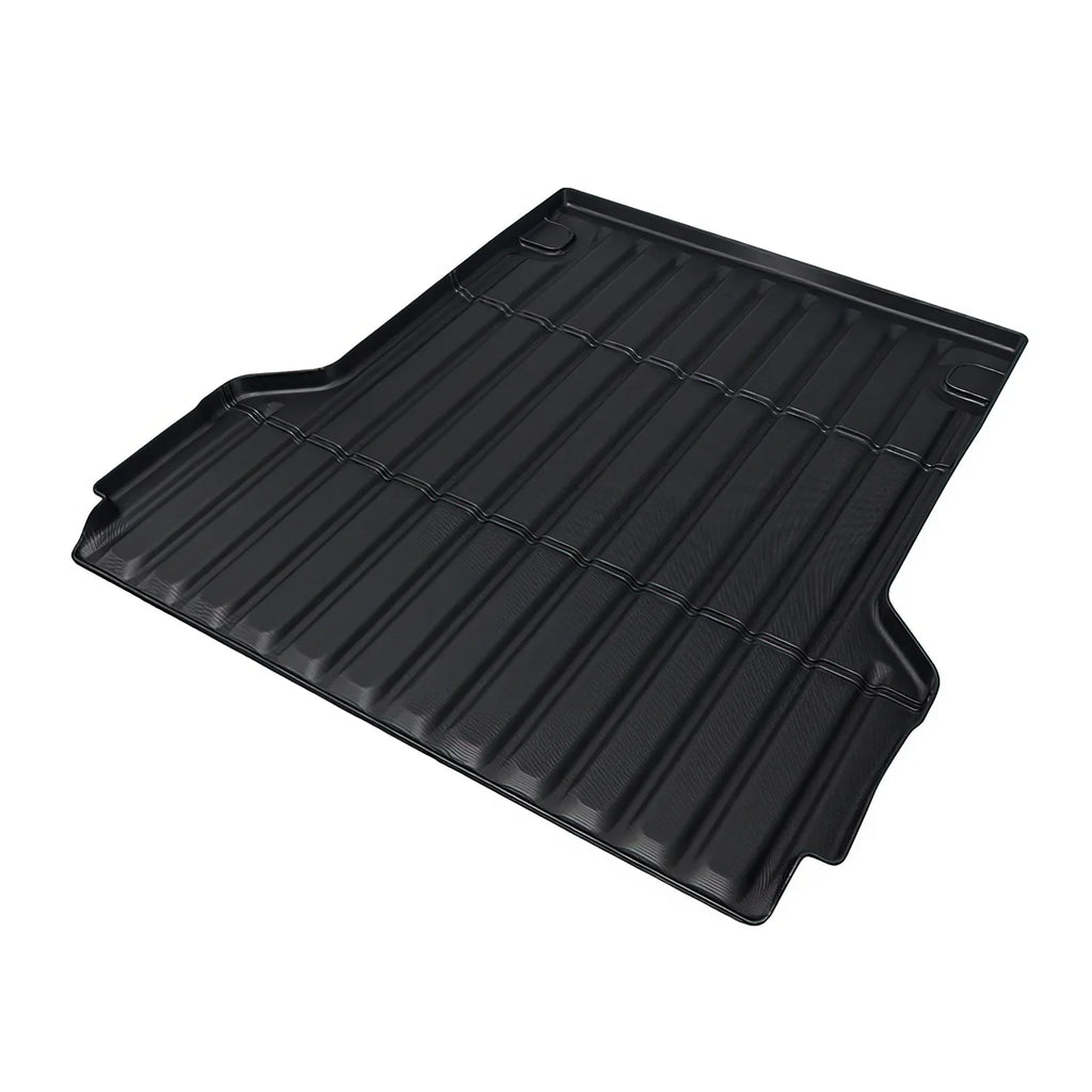 Ikon Motorsports Truck Bed Mat Compatible With 2022-2024 Ford Maverick, Black Rear Storage Floor Liner  Pickup Cargo Guard All Weather 3D Heavy Duty Trunk Flooring Protector Cover