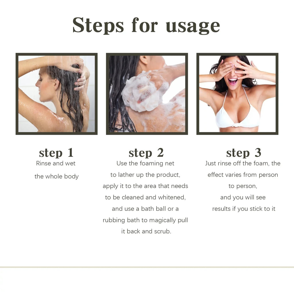 5pcs Underarm Brightening Soap Deep Cleansing Repair Dull Skin Dark Echinacea Moisturizing Brightening Beauty Soap