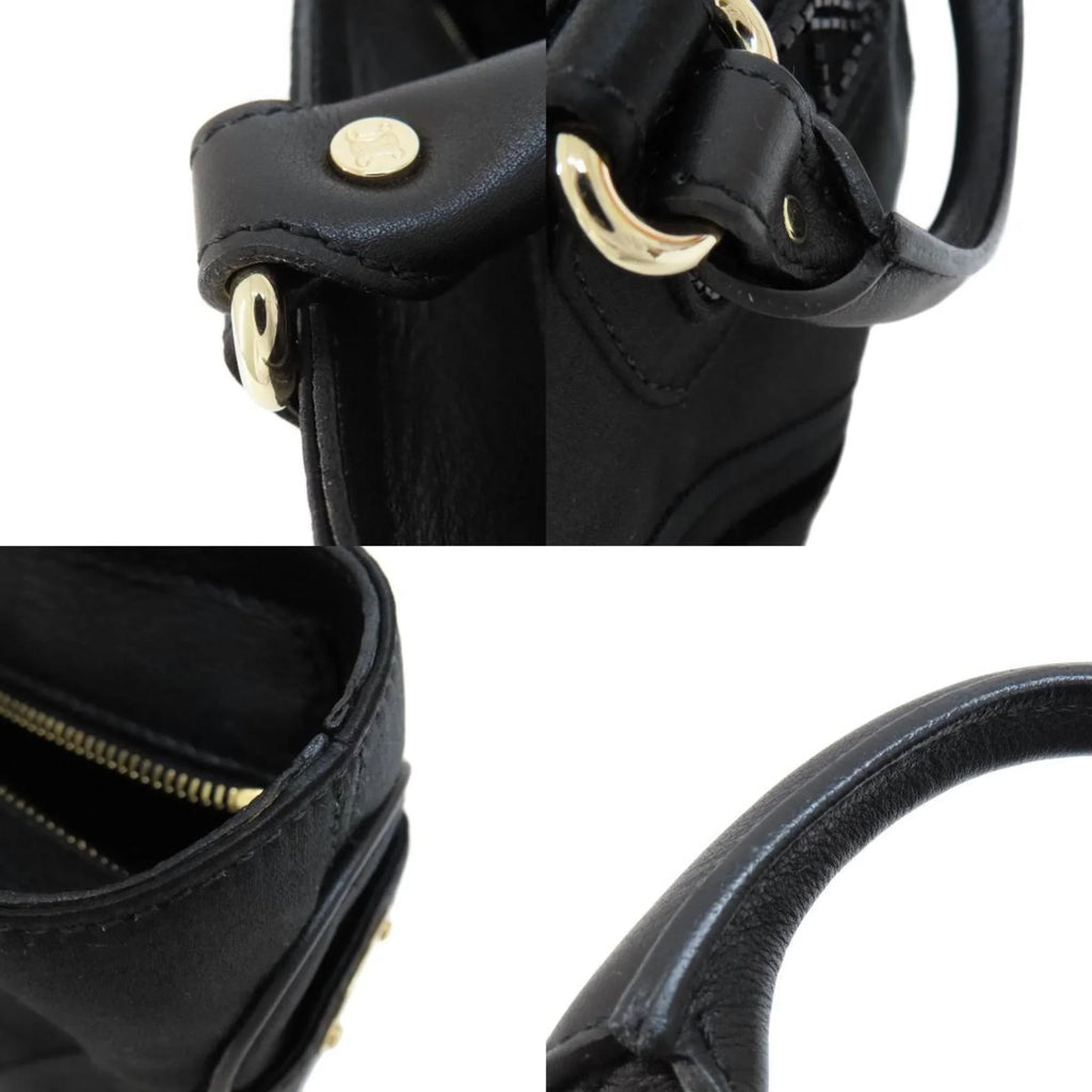 Pre-Owned Celine boogie bag handbag satin ladies  (Good)
