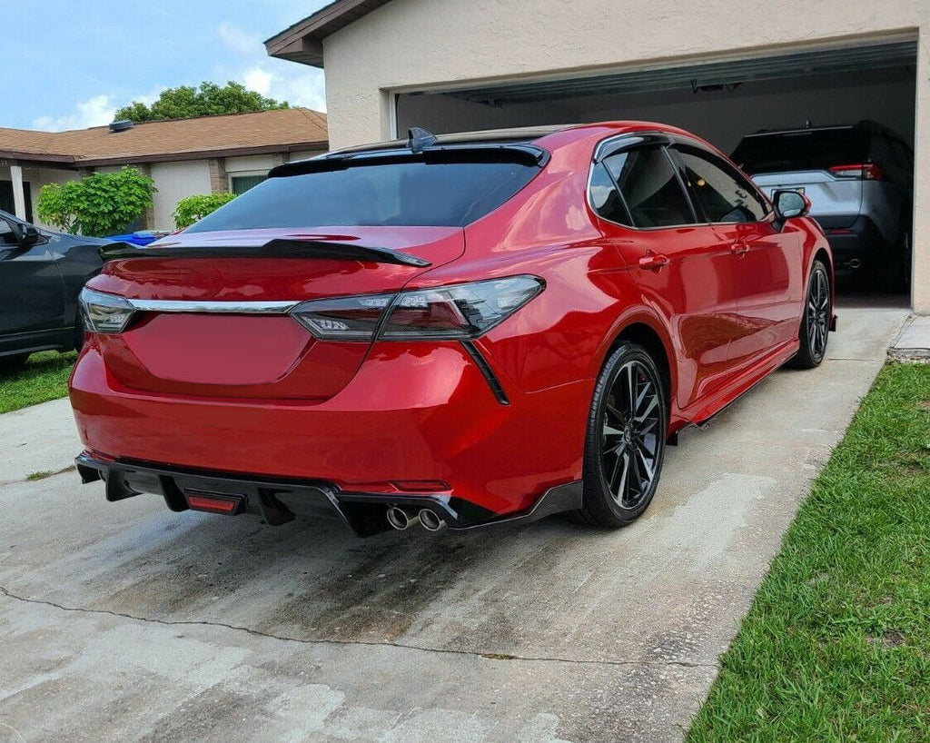 Kojem Rear Trunk Spoiler Lid Wing for 2018-2021 Toyota Camry      Style 19 20 Glossy Black