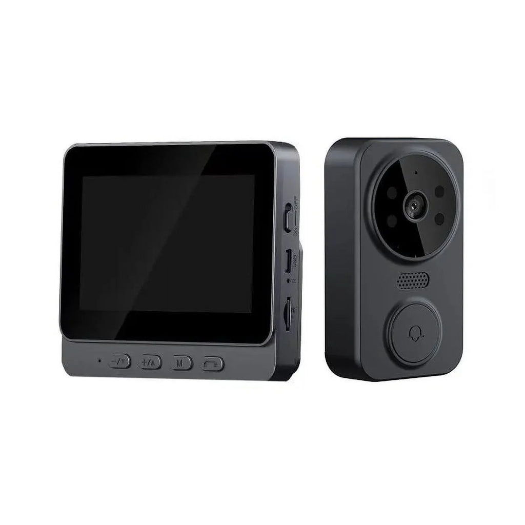 video doorbell 4.3-inch home smart life 2.4G wireless video two-way intercom doorbell monitoring