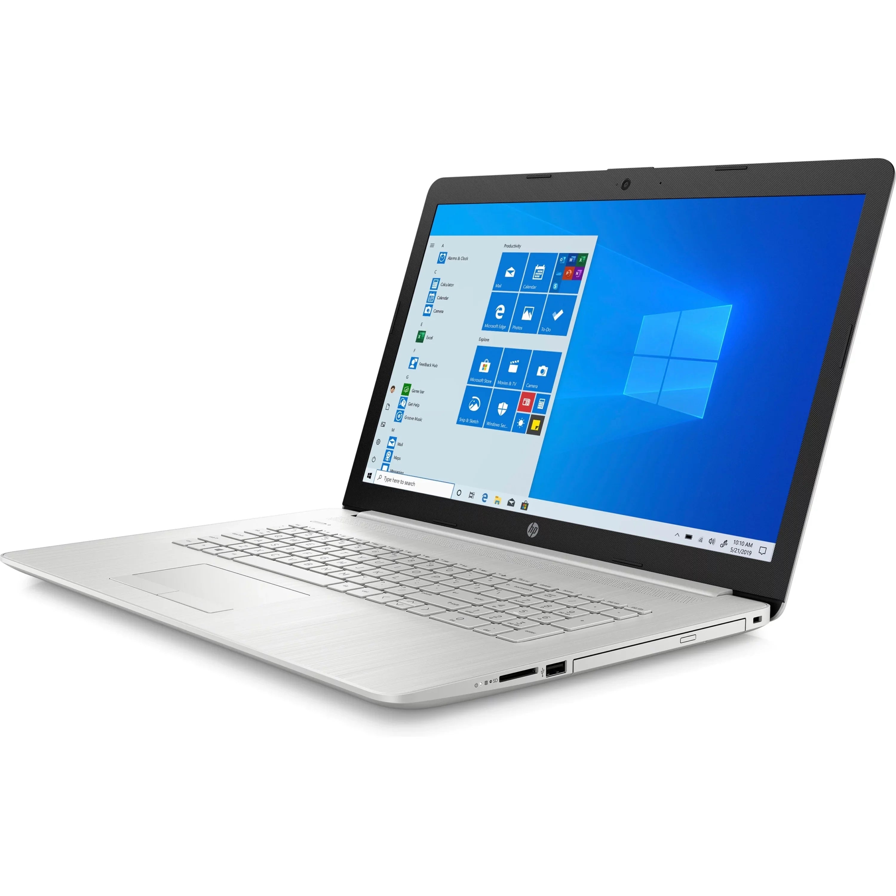 17- 17.3" Touch 8GB 512GB Intel Pentium Gold 6405U,Natural Silver (Used)