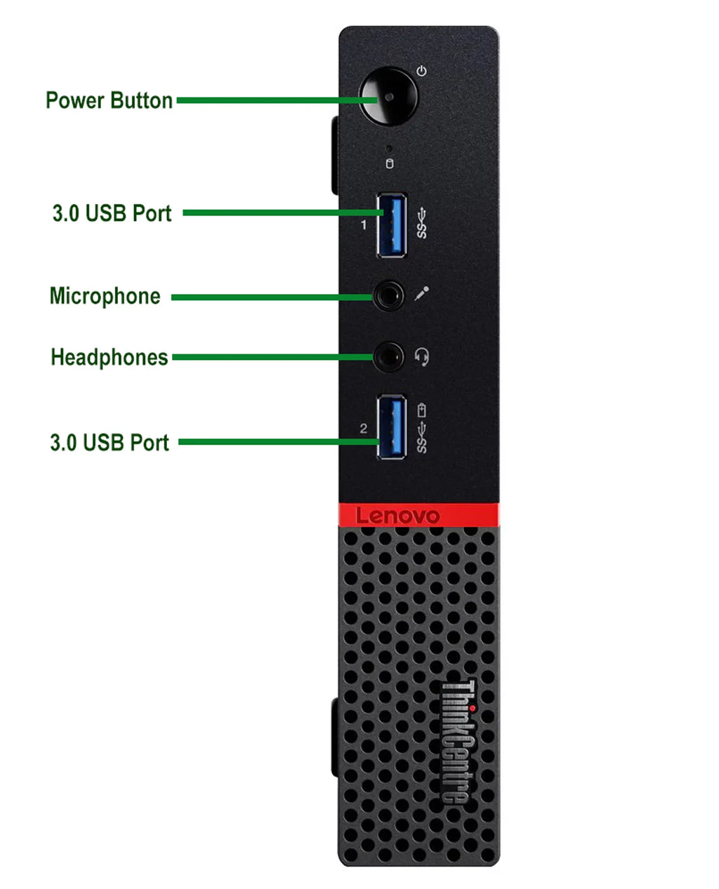 Pre-Owned Lenovo  Desktop Tiny Computer Mini  Intel Pentium upto 2.64GHz Processor 4GB  256GB  Wifi Adapter Bto  & Mouse Windows 10 (Refurbished)