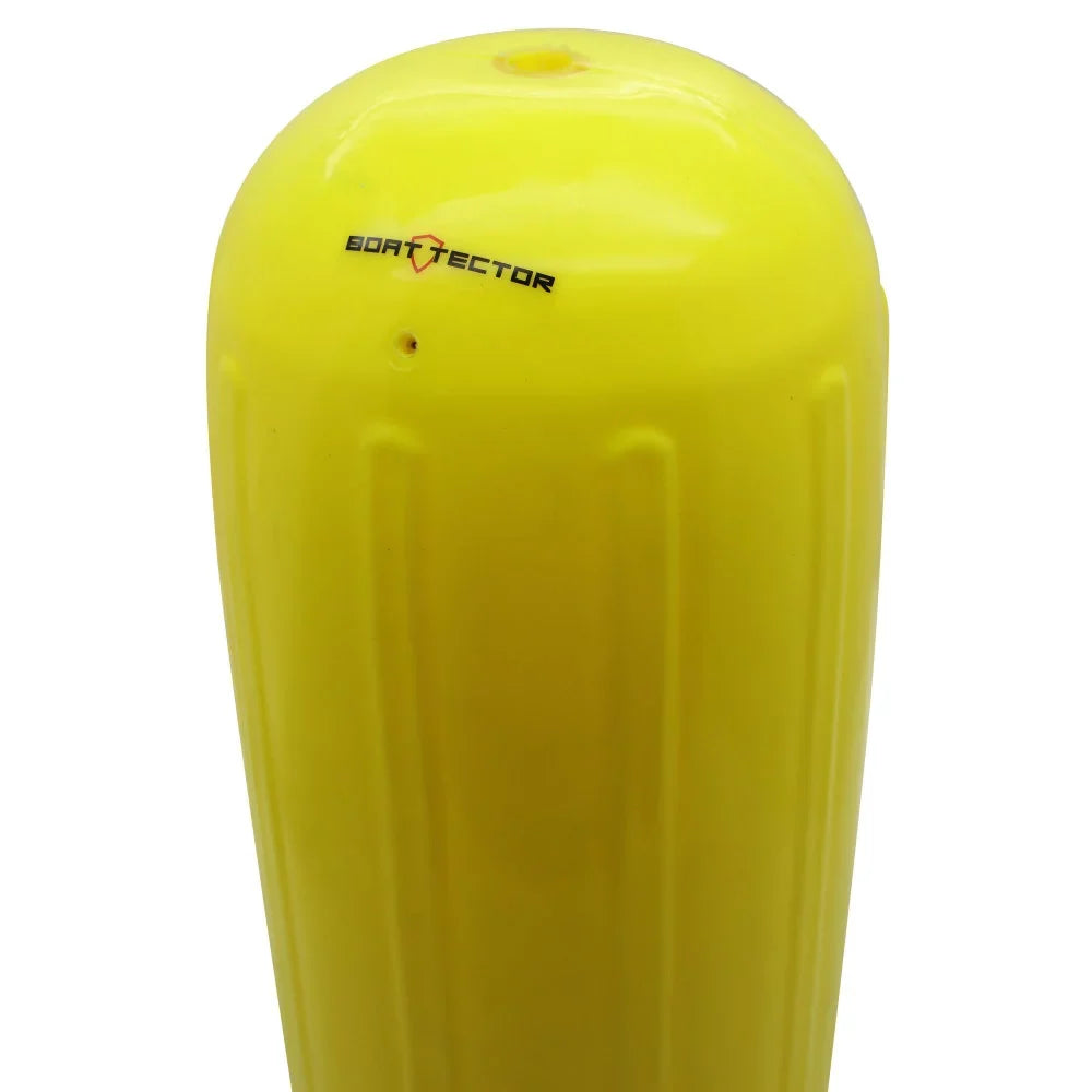 Extreme Max 3006.7733 BoatTector  Inflatable Fender - 8.5" x 20", Neon Yellow