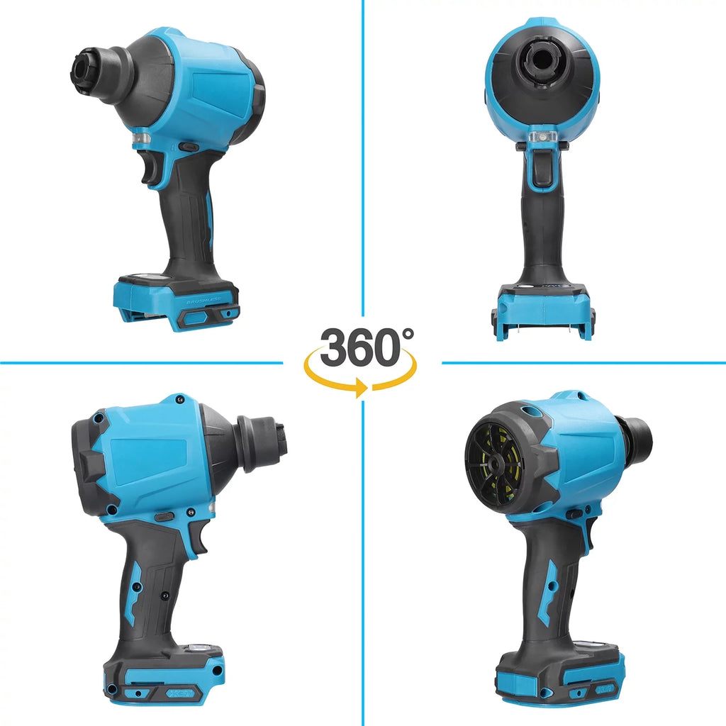 Spirastell Air Dust Machine,Fan Compatible Makita dsfen Inflator Cleanner Fan Air Inflator Cleanner Compatible Makita Battery