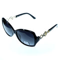 Mi Amore  protection Shatter Resistant Poly carbonate Goggle-Sunglasses Black Frame & Black Lens