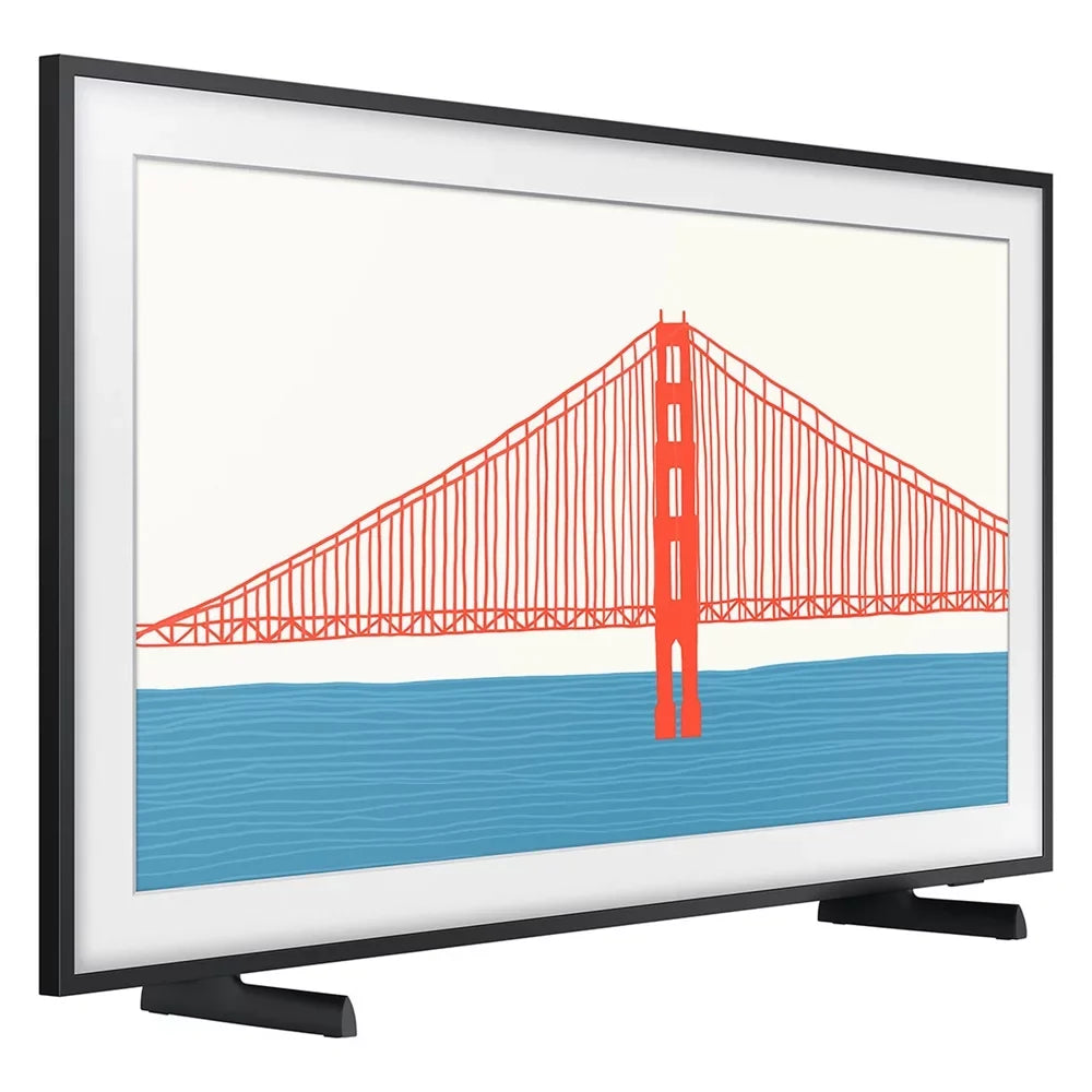 Samsung  65 inch The Frame  4K Smart  2021 Bundle with Premiere Movies Streaming 2020 + 37-100 inch  Wall Mount + 6-Outlet Surge Adapter + 2x 6FT 4K  2.0 Cable