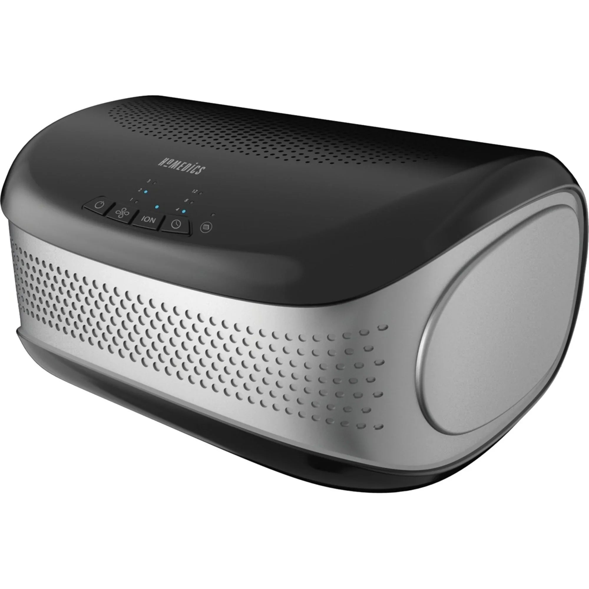 HoMedics - TotalClean Desktop Air Purifier (Black) - , Ionizer - 429 Sq. ft. - Black