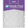 Nordic Pure 16x22x1ExactCustomM8-12 Exact  8  Furnace Filters, 16 x 22 x 1 in. - Pack of 12
