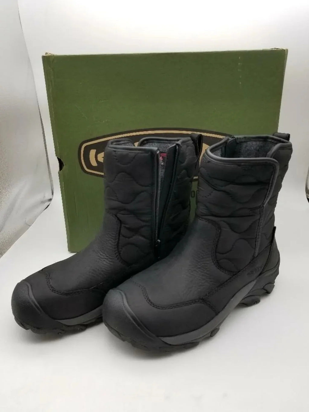 Women's Betty Boot Pull On Waterproof Insulated Snow, Black/Black, 7.5