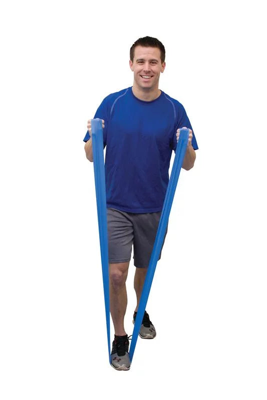 Latex Free Resistance Band 50Yd Hvy Blue