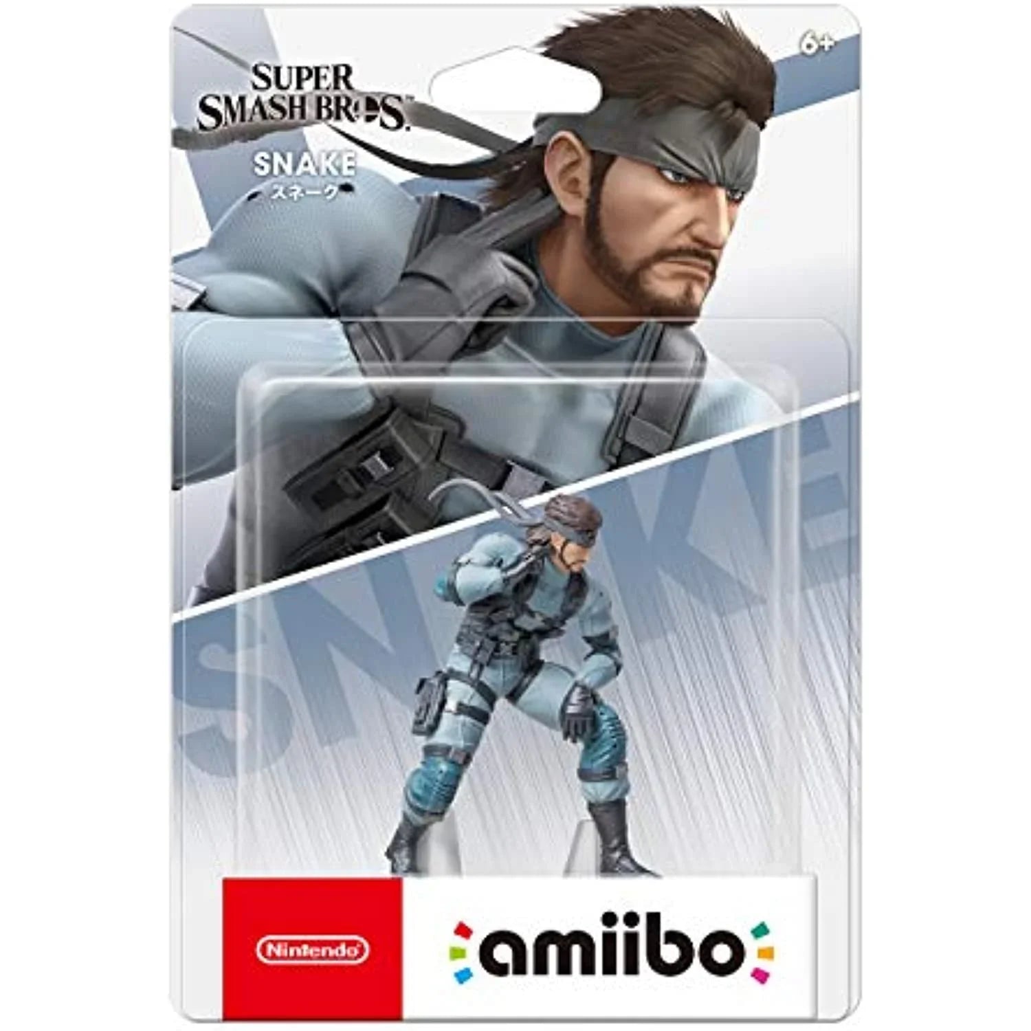Nintendo Amiibo - Snake - Super Smash Bros. Series - Switch Japan Import