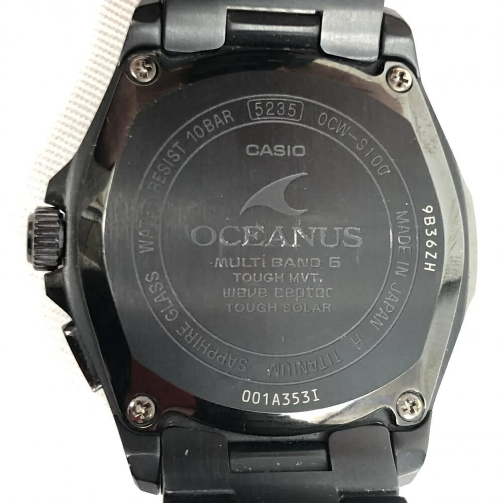 Pre-Owned   --1AJF Quartz Radio Solar Black Casio (Fair)
