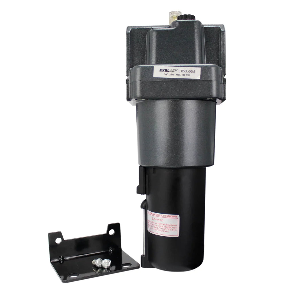 ™ by Milton  (High Flow) Air Lubricator - 3/4"  - Metal Bowl, Automatic Float (-06M)