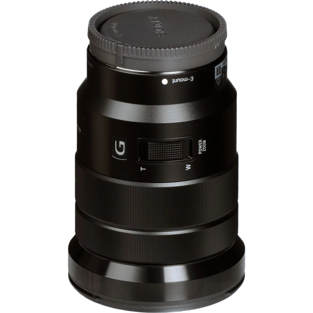Sony   18-105mm f/4   Lens with Essential Accessory Bundle - Includes: Water Resistant Lens Pouch, SanDisk 32GB Memory Card, 3 Piece Multicoated  Filters with Case (,, ), Variable Neu