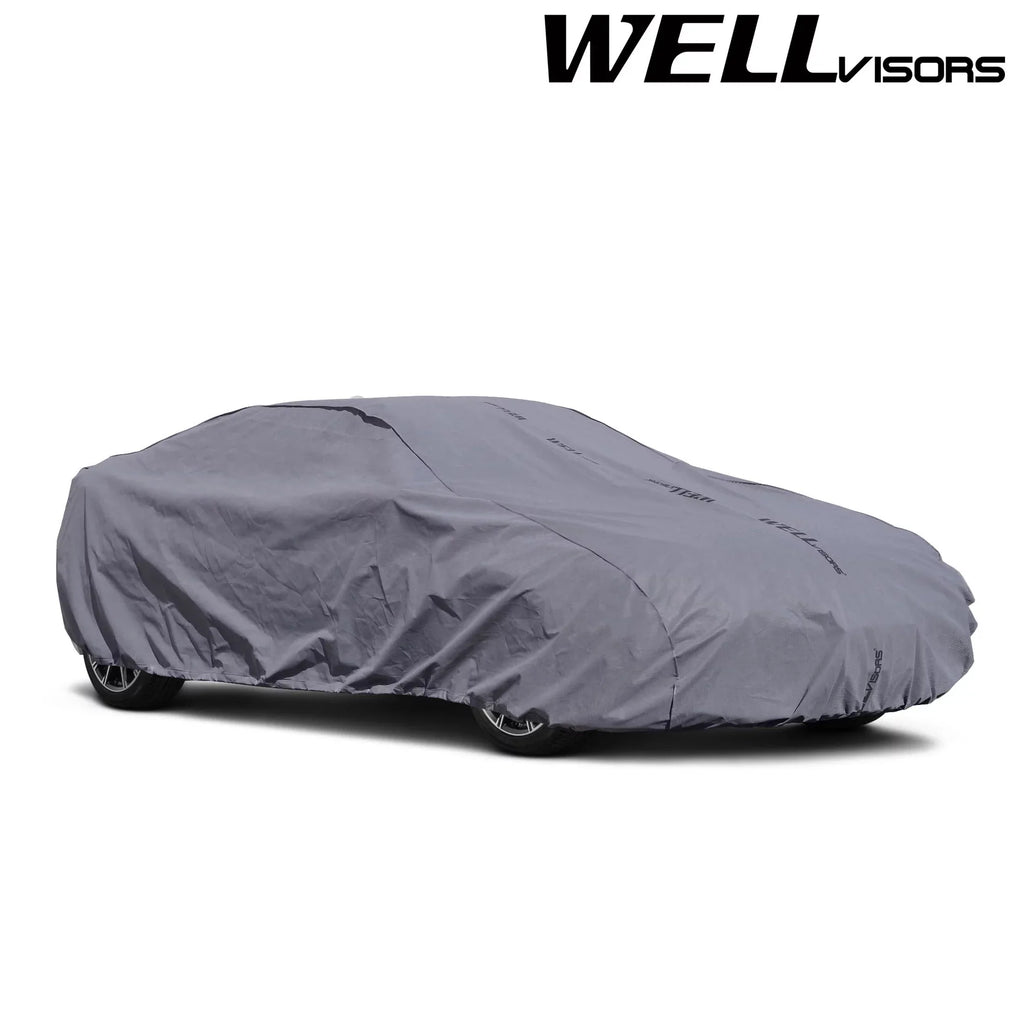 WellVisors All Weather  Proof Gray Car Cover for 2017-2024 Genesis  3-6898089SN
