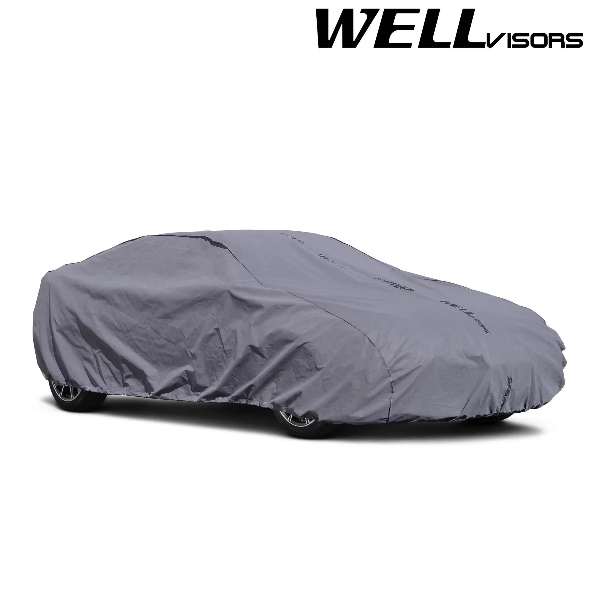 WellVisors All Weather  Proof Gray Car Cover for 2017-2024 Genesis  3-6898089SN