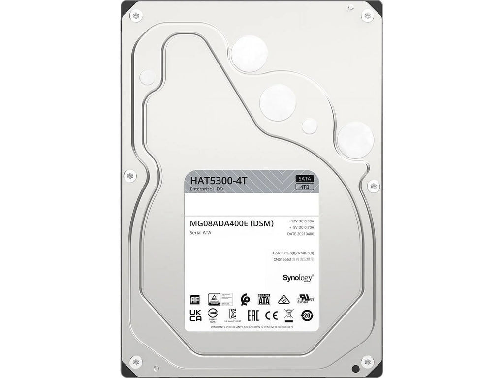 Synology -4T 4TB 7200  256MB Cache  6.0Gb/s 3.5" Enterprise 3.5"   Retail