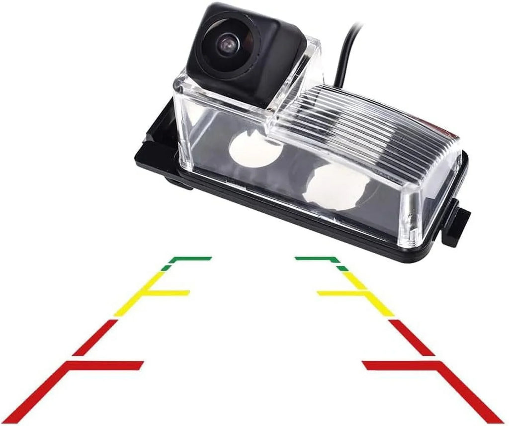 Vlicevrn  Fisheye Vehicle Car Rear View Camera Fixed Parking Line Night Vision Backup Parking Camera for Nissan Versa
