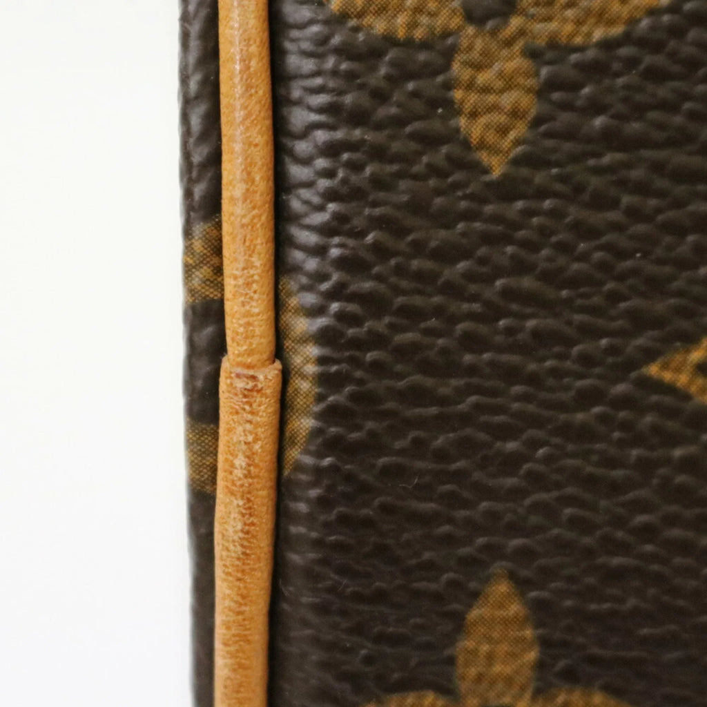 Pre-Owned   Shoulder Bag Monogram Papillon 30  Brown Women's Canvas (Good)
