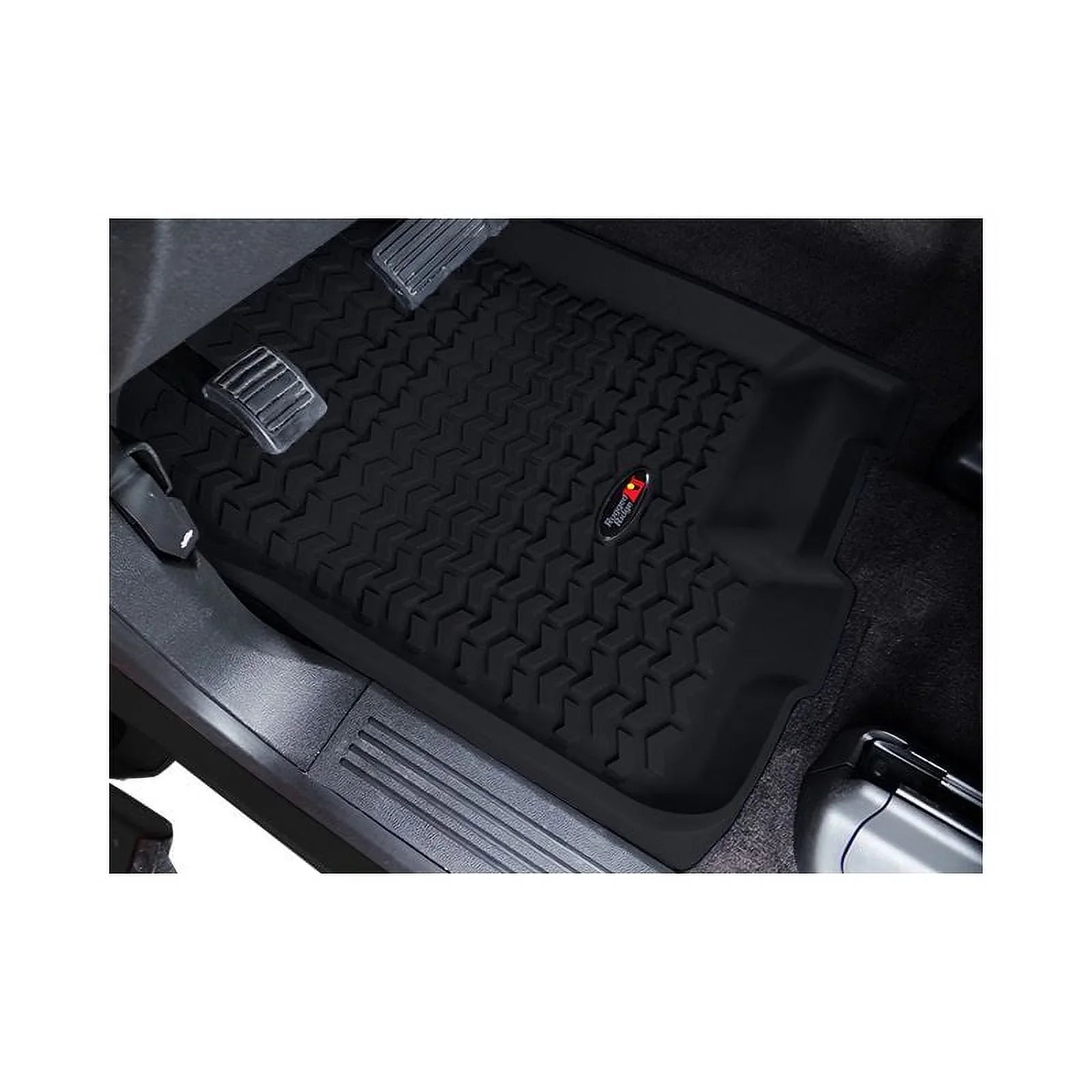 Rugged Ridge by RealTruck | Floor Liner, Front/Rear | 12987.10 | Compatible with 1997-2006 Jeep Wrangler /
