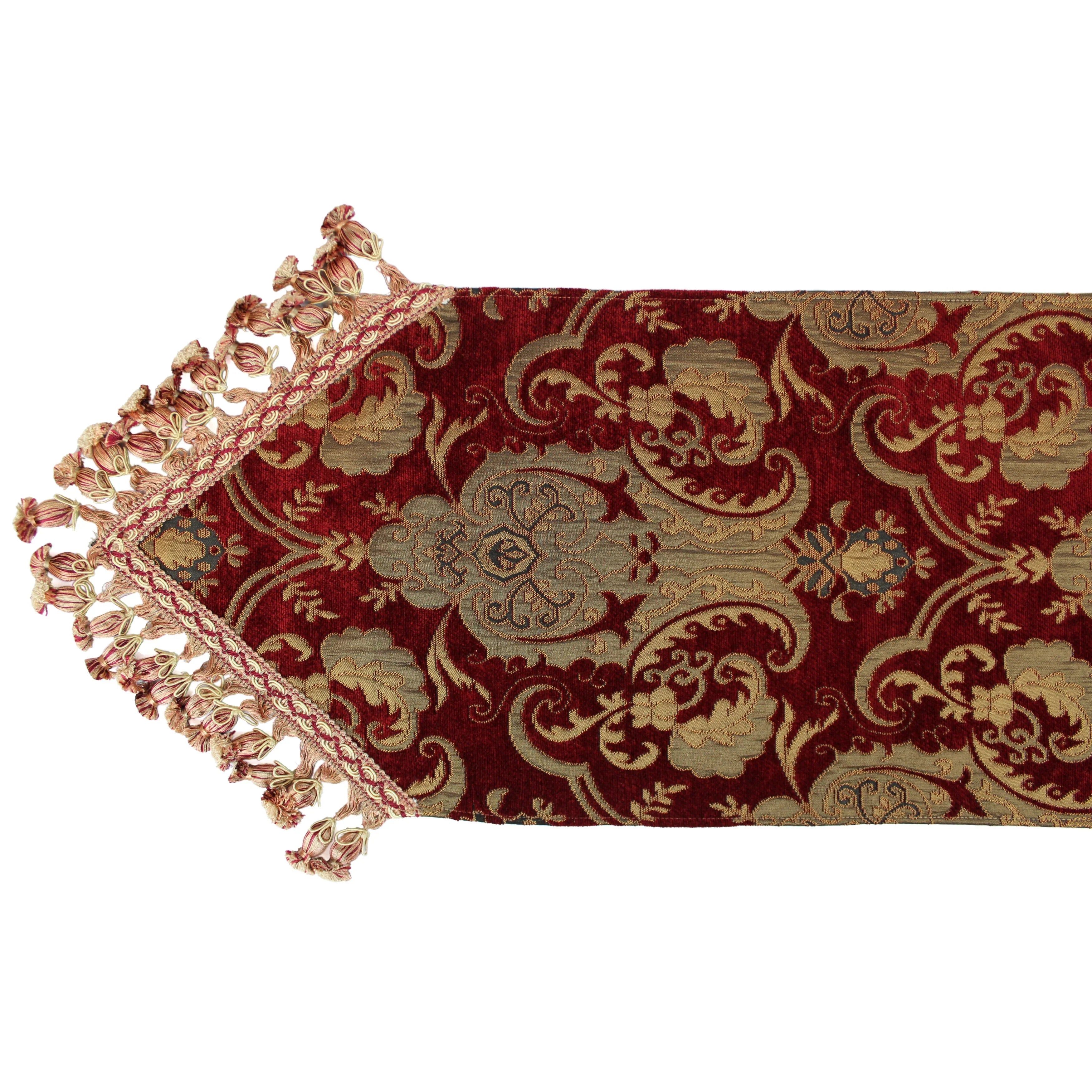 Sherry Kline  China Art Red Luxury Table Runner