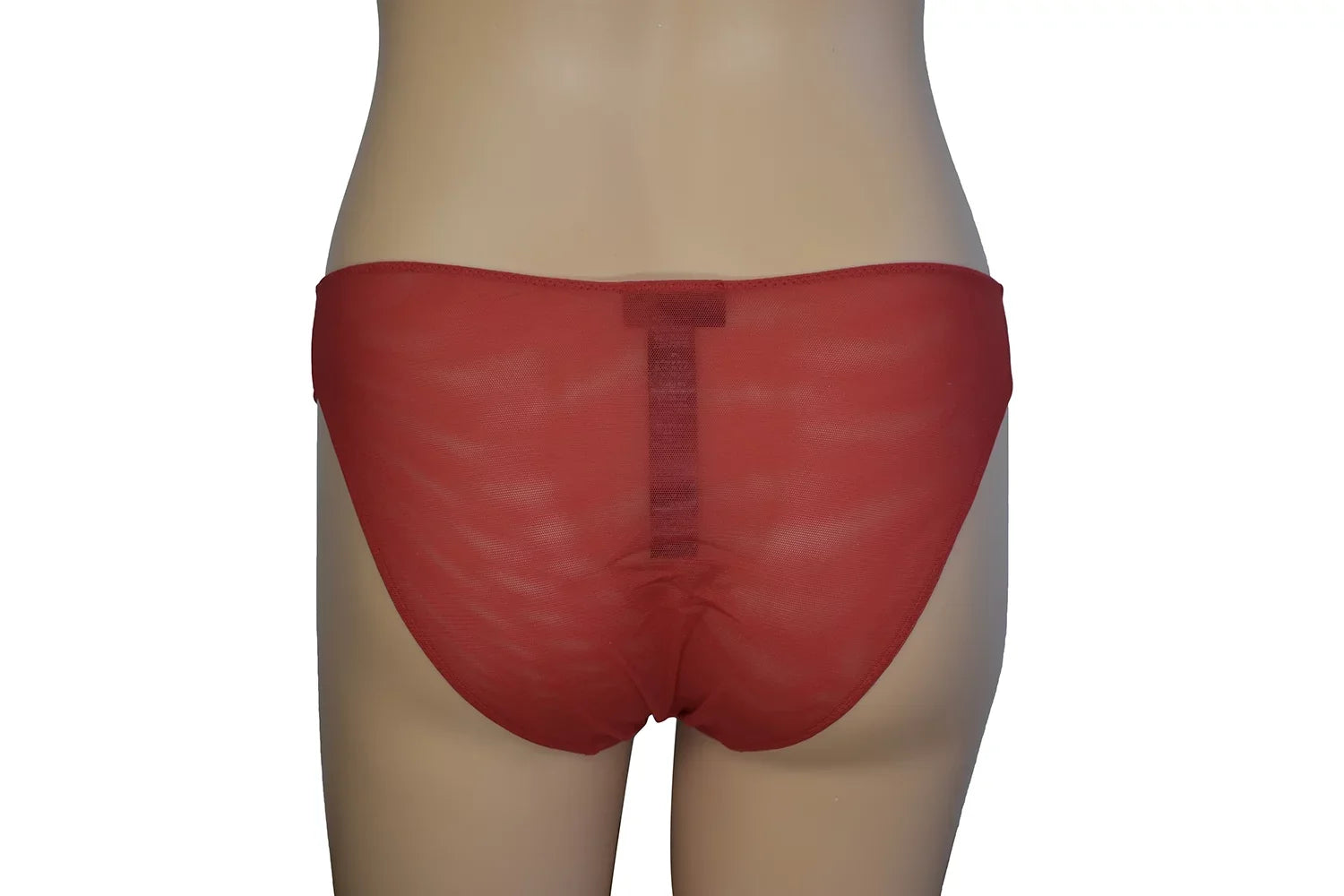 La Perla Women's Red Mesh Silk Brief ()